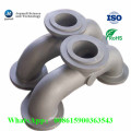 Alumínio em liga de alumínio personalizado Casting Pipe Tube Elbow